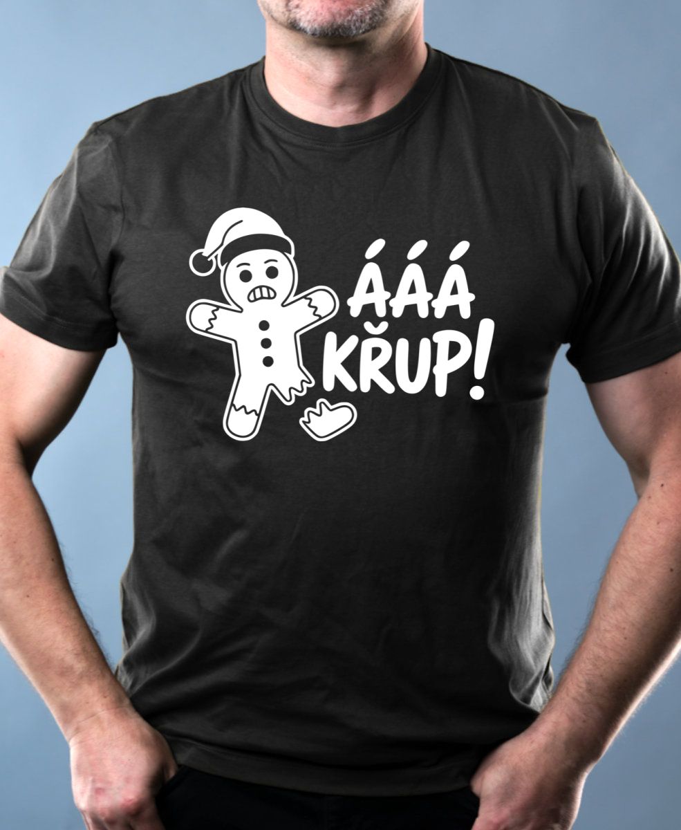 Ááá křup! Bílý tisk