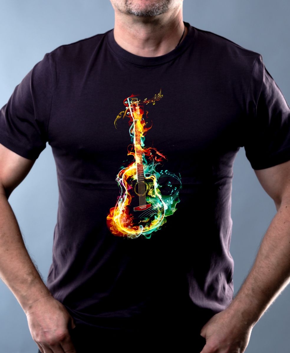 Akustický ohňostroj, kytara