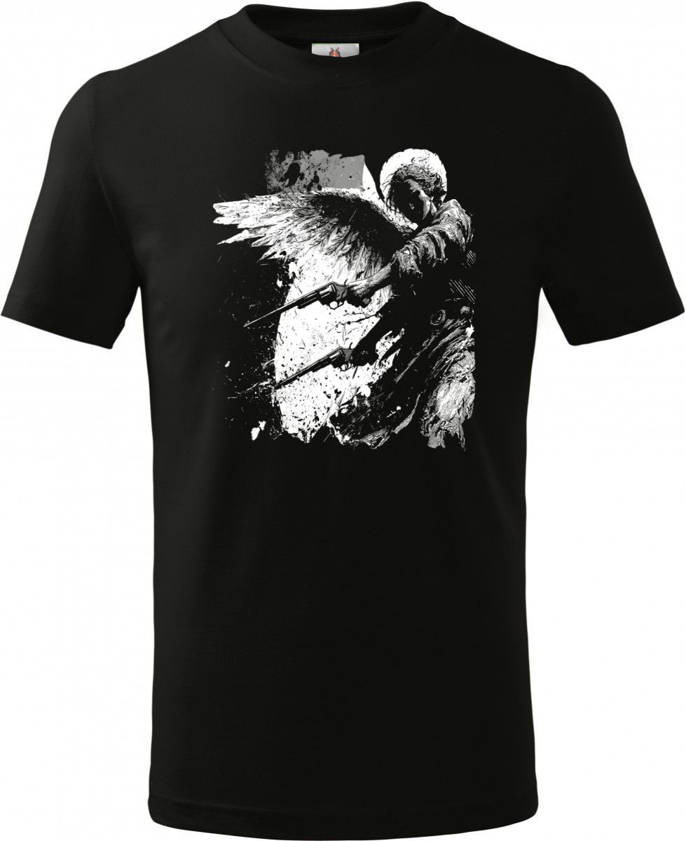 Anděl pomsty, bílý tisk