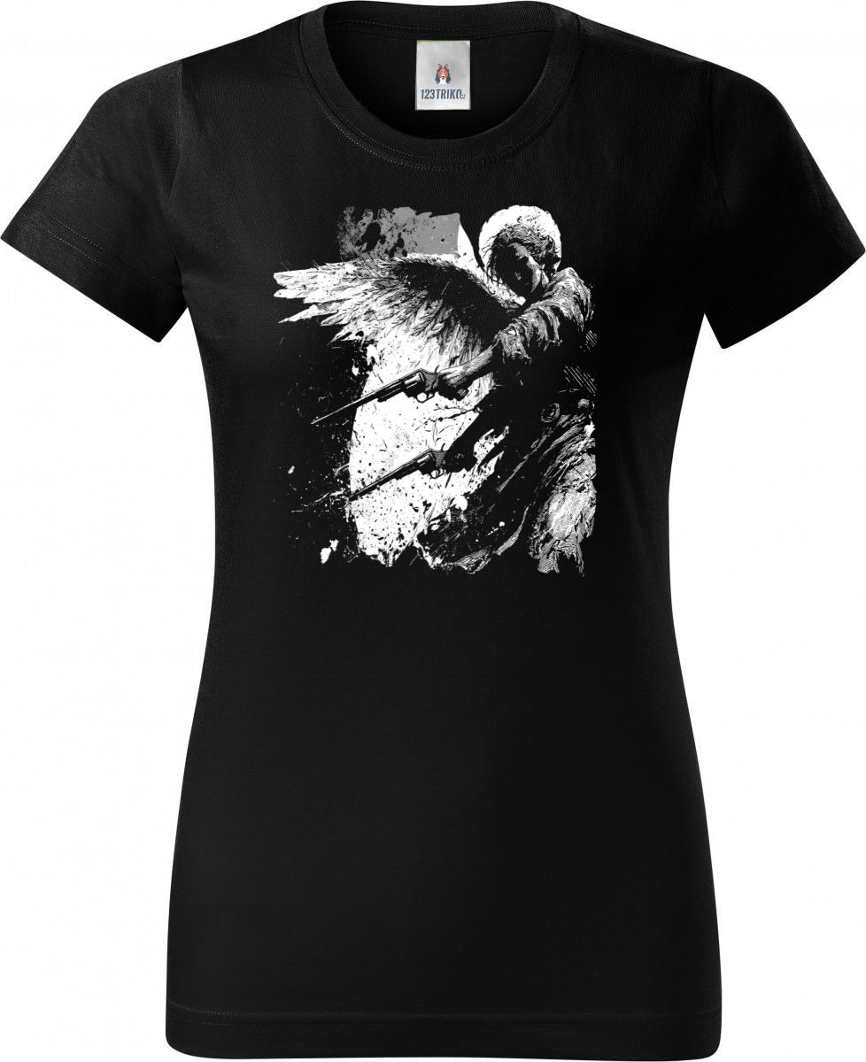 Anděl pomsty, bílý tisk