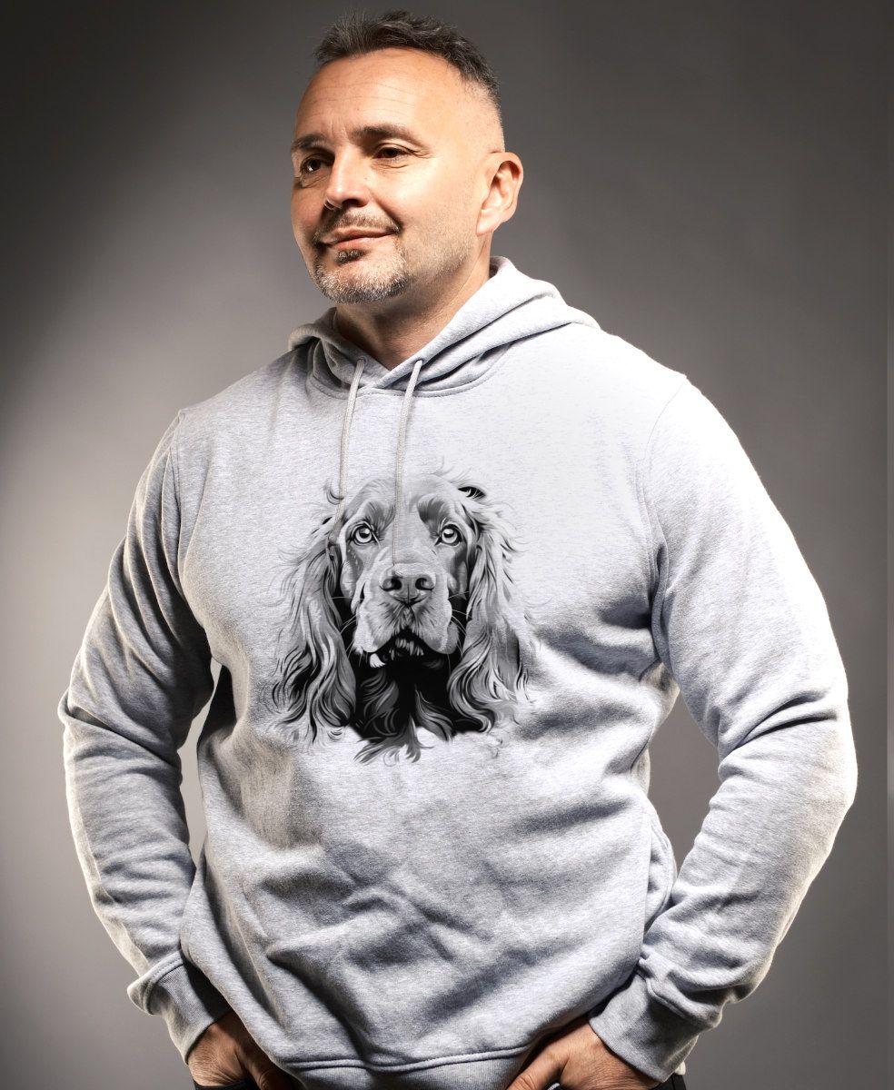 Anglický kokršpaněl , černý tisk