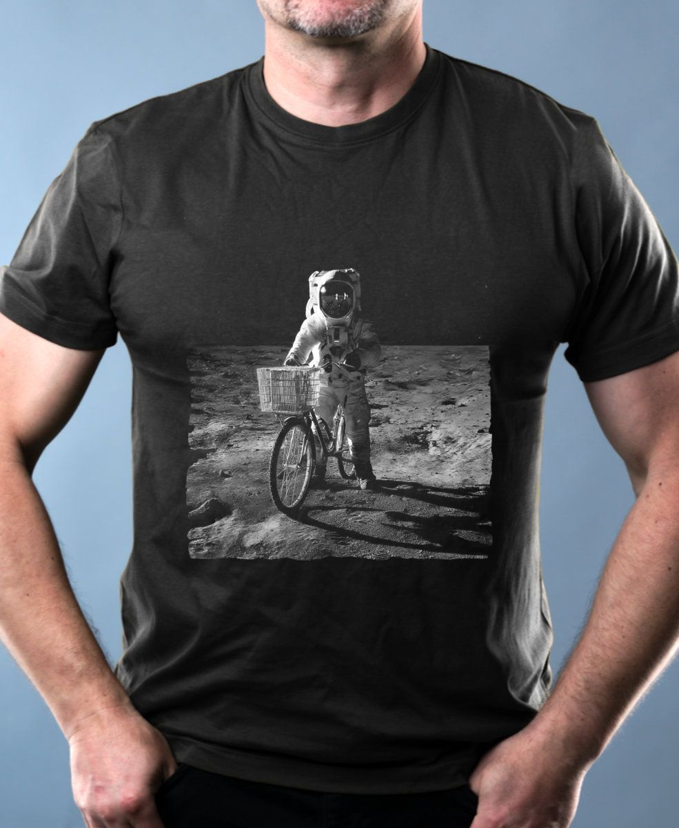 Astronaut na kole Astronaut na kole