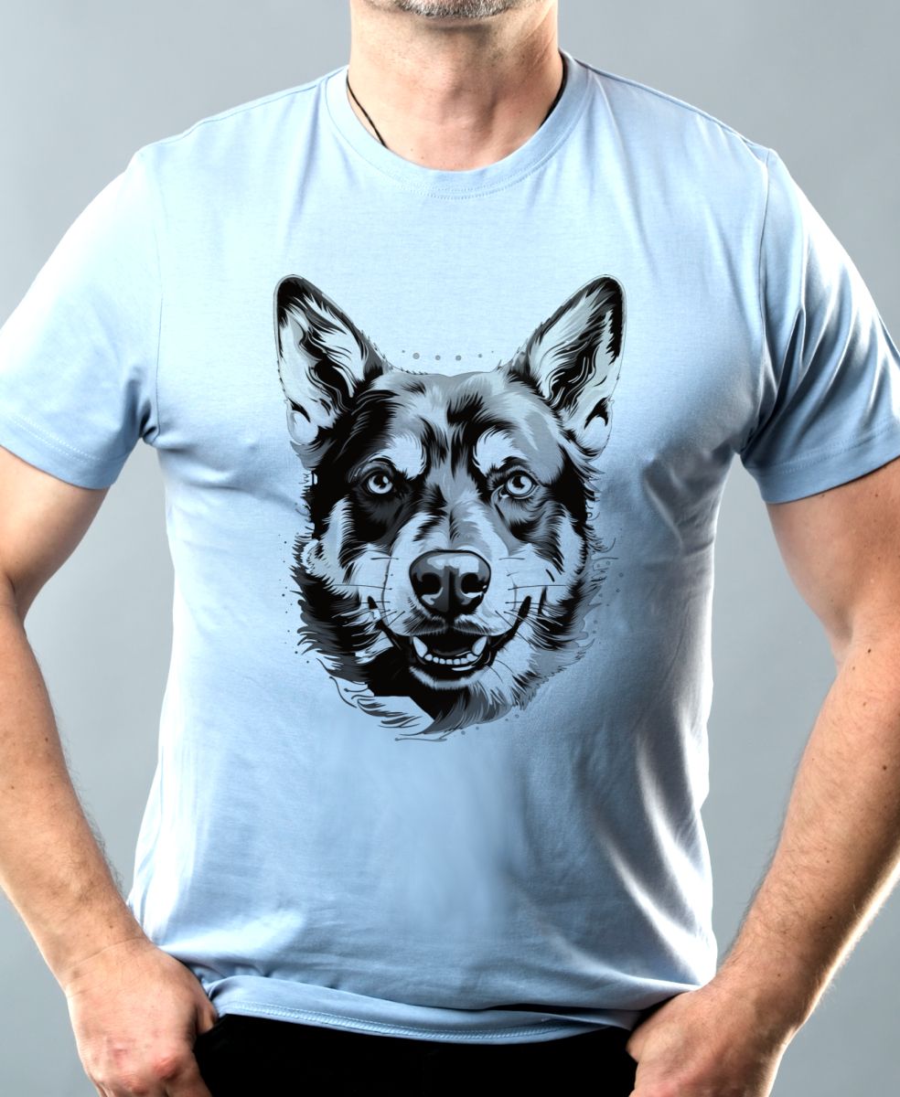 Australský honácký pes, černý tisk