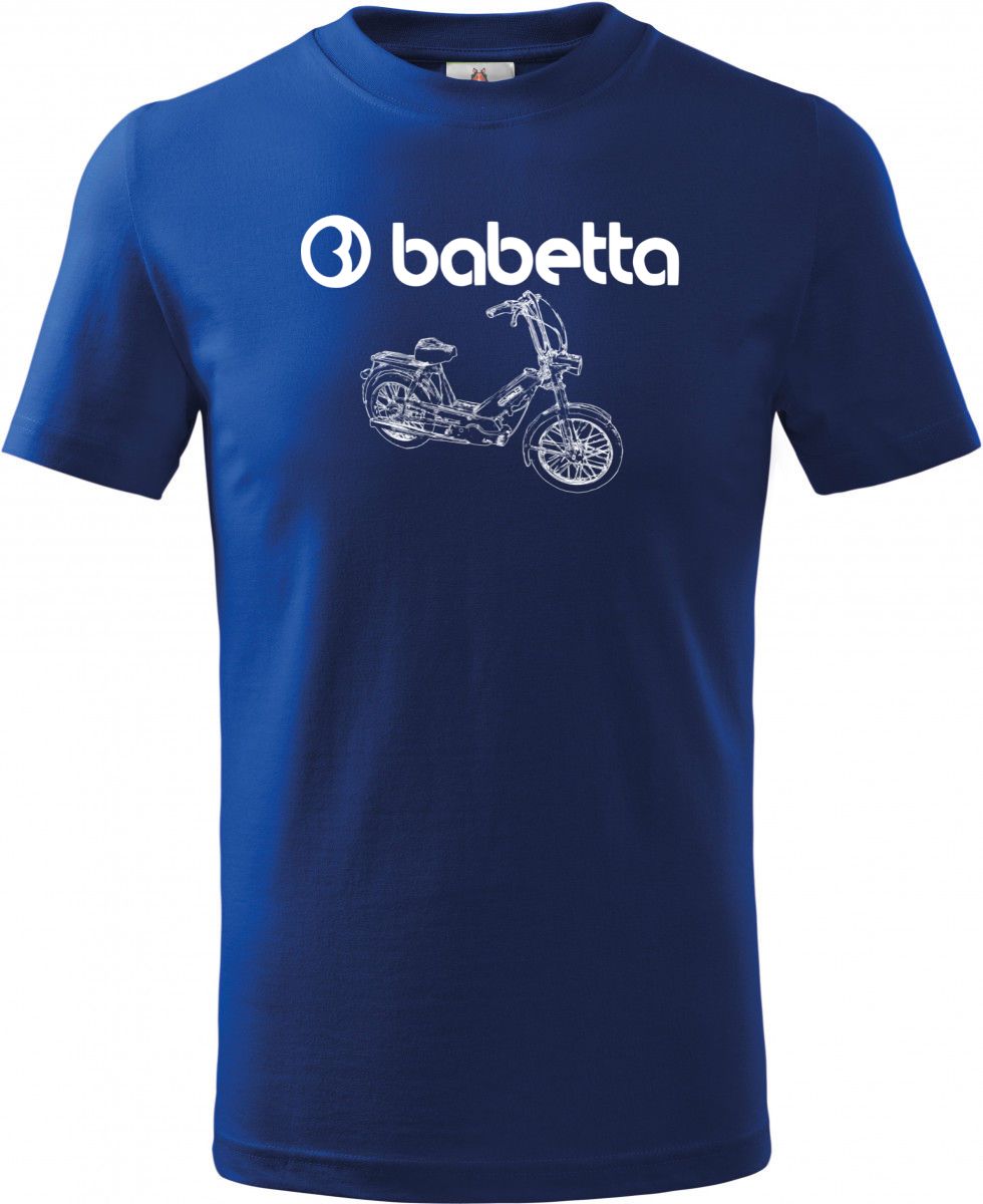 Babetta 207, logo, bílá