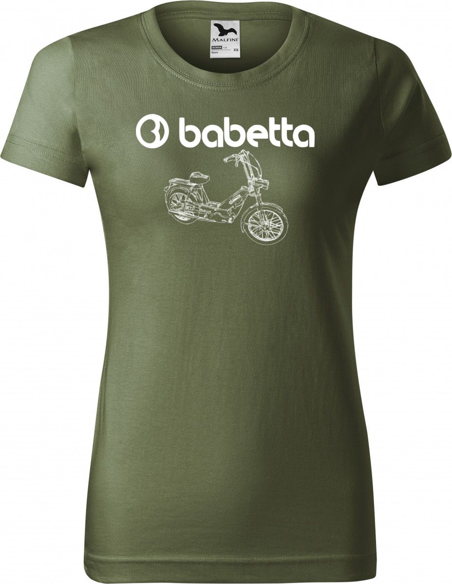 Babetta 207, logo, bílá