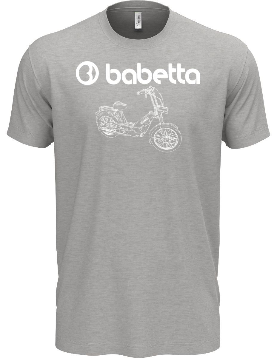 Babetta 207, logo, bílá