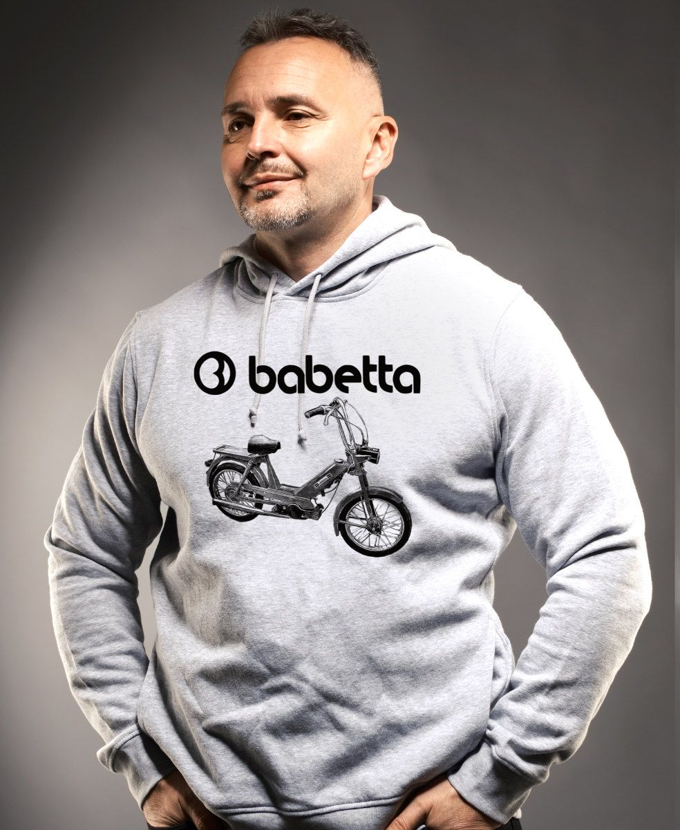 Babetta 207, logo, černá
