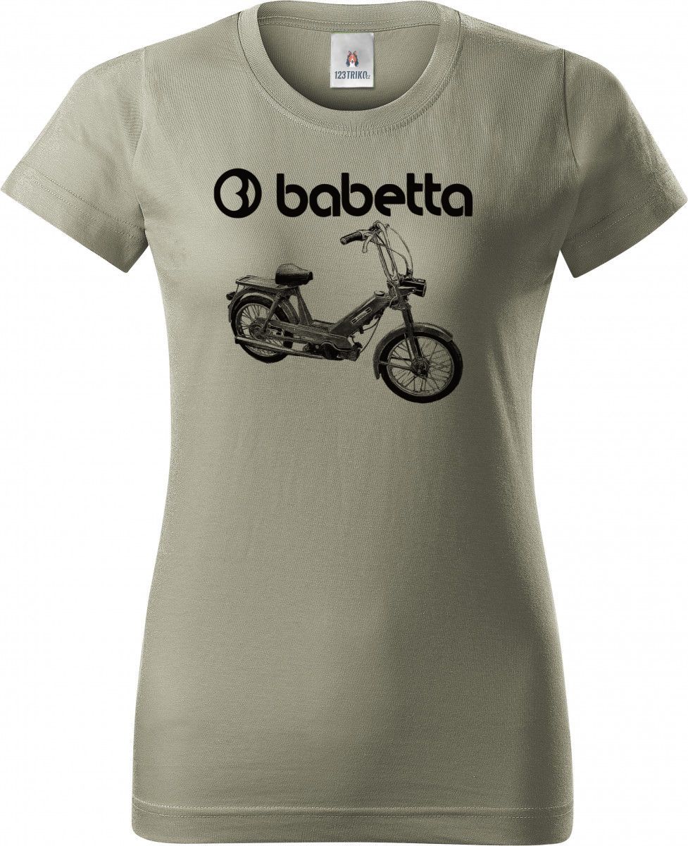 Babetta 207, logo, černá