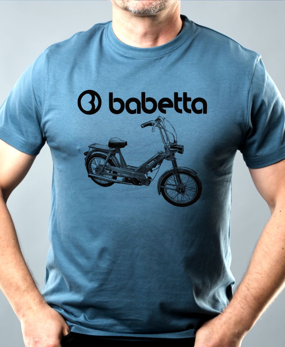 Babetta 207, logo, černá