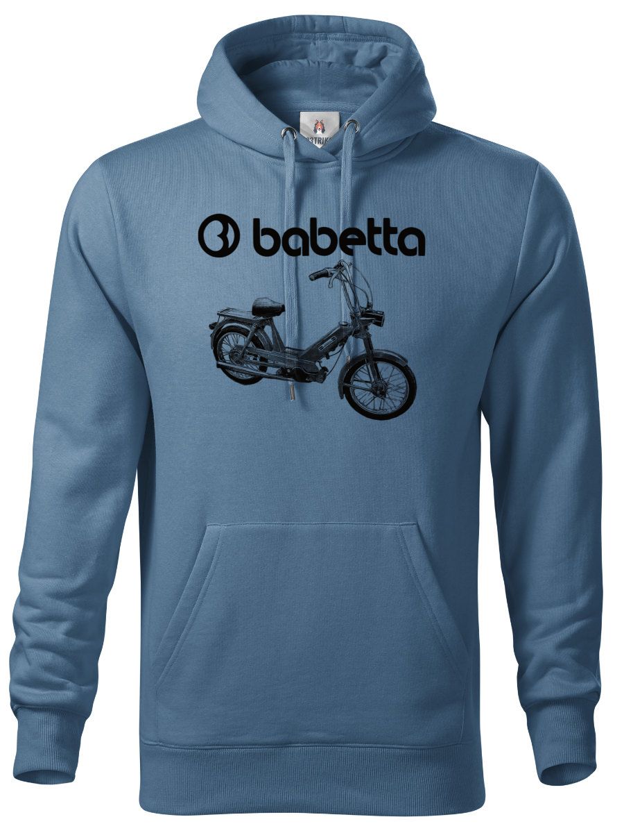Babetta 207, logo, černá