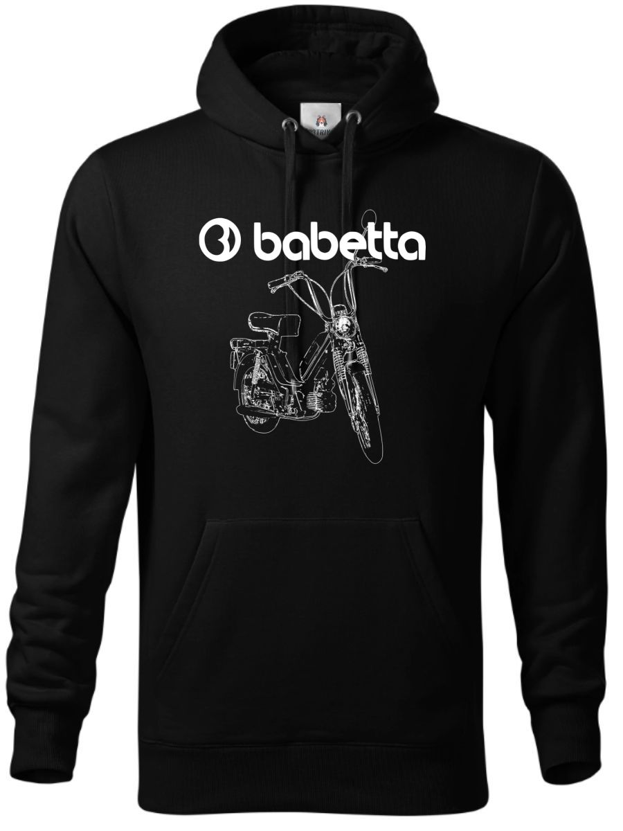 Babetta 210, logo, bílá