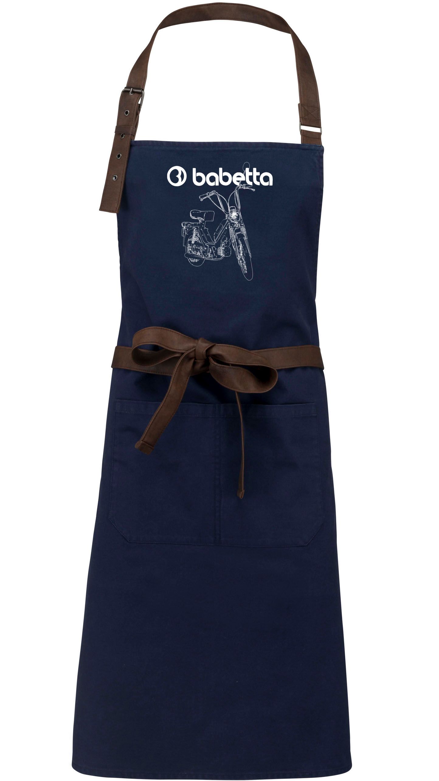 Babetta 210, logo, bílá