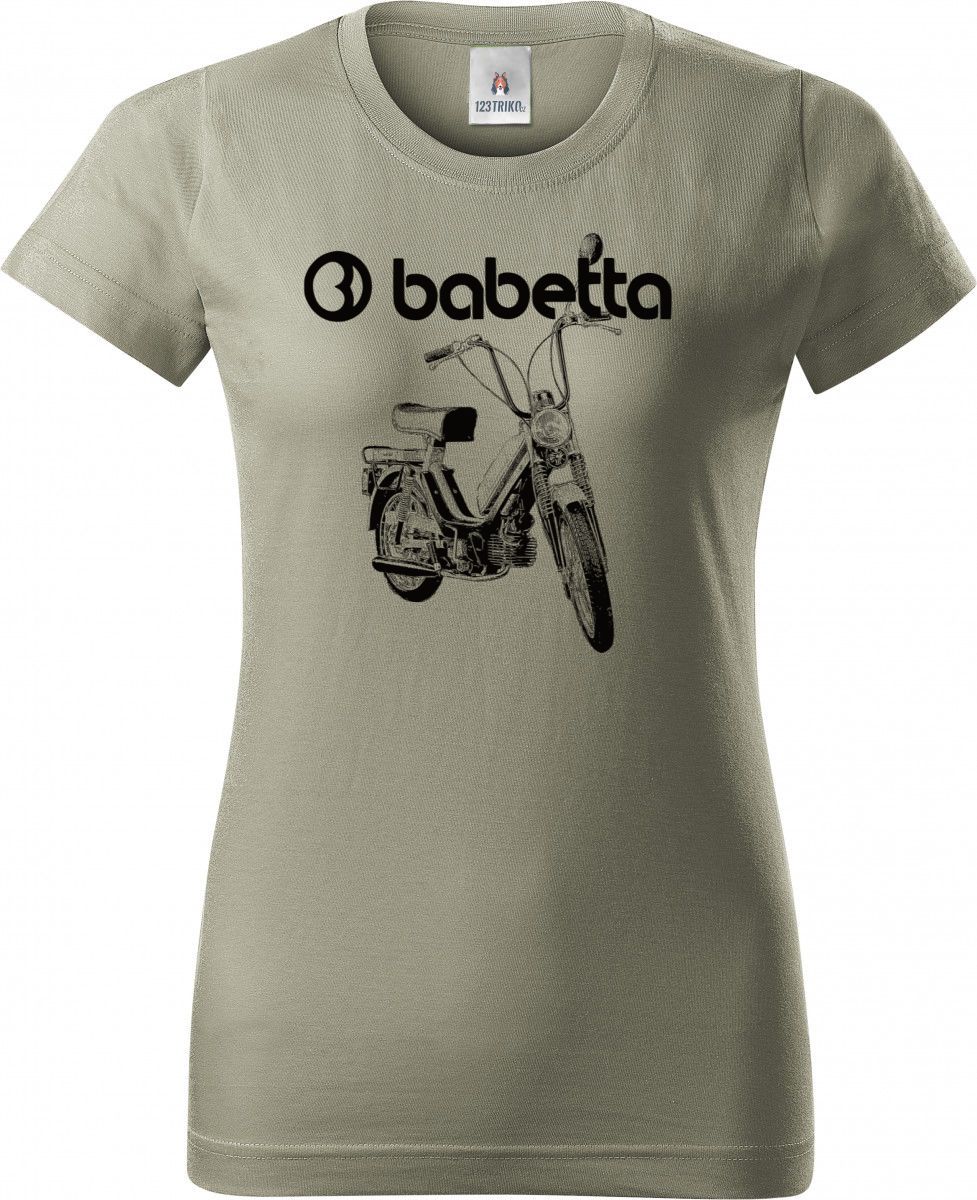 Babetta 210, logo, černá