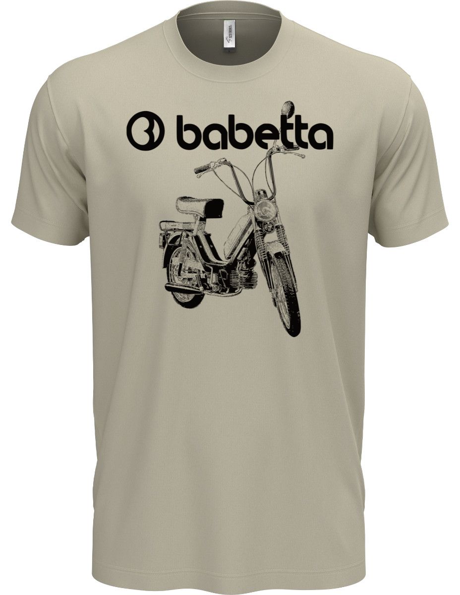Babetta 210, logo, černá