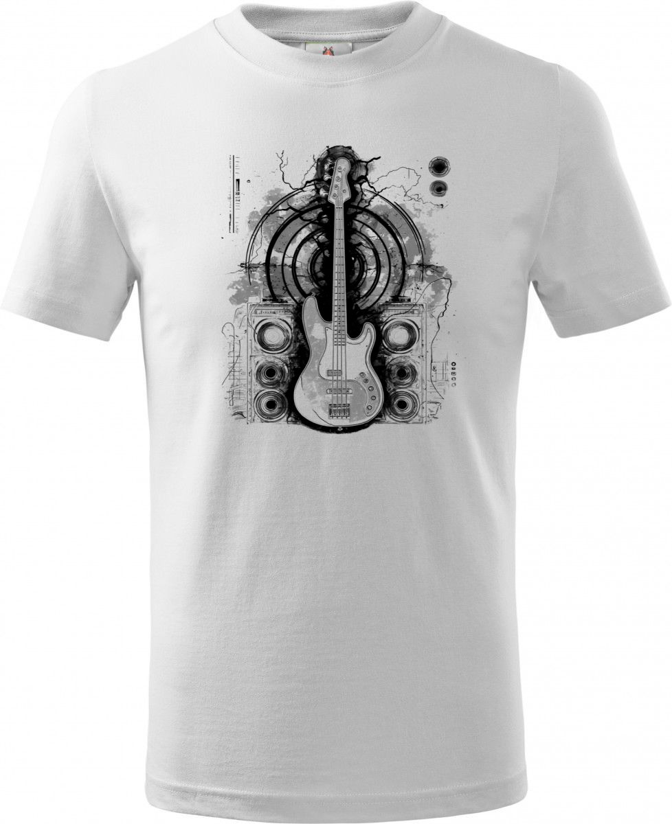 Basový král, černý tisk