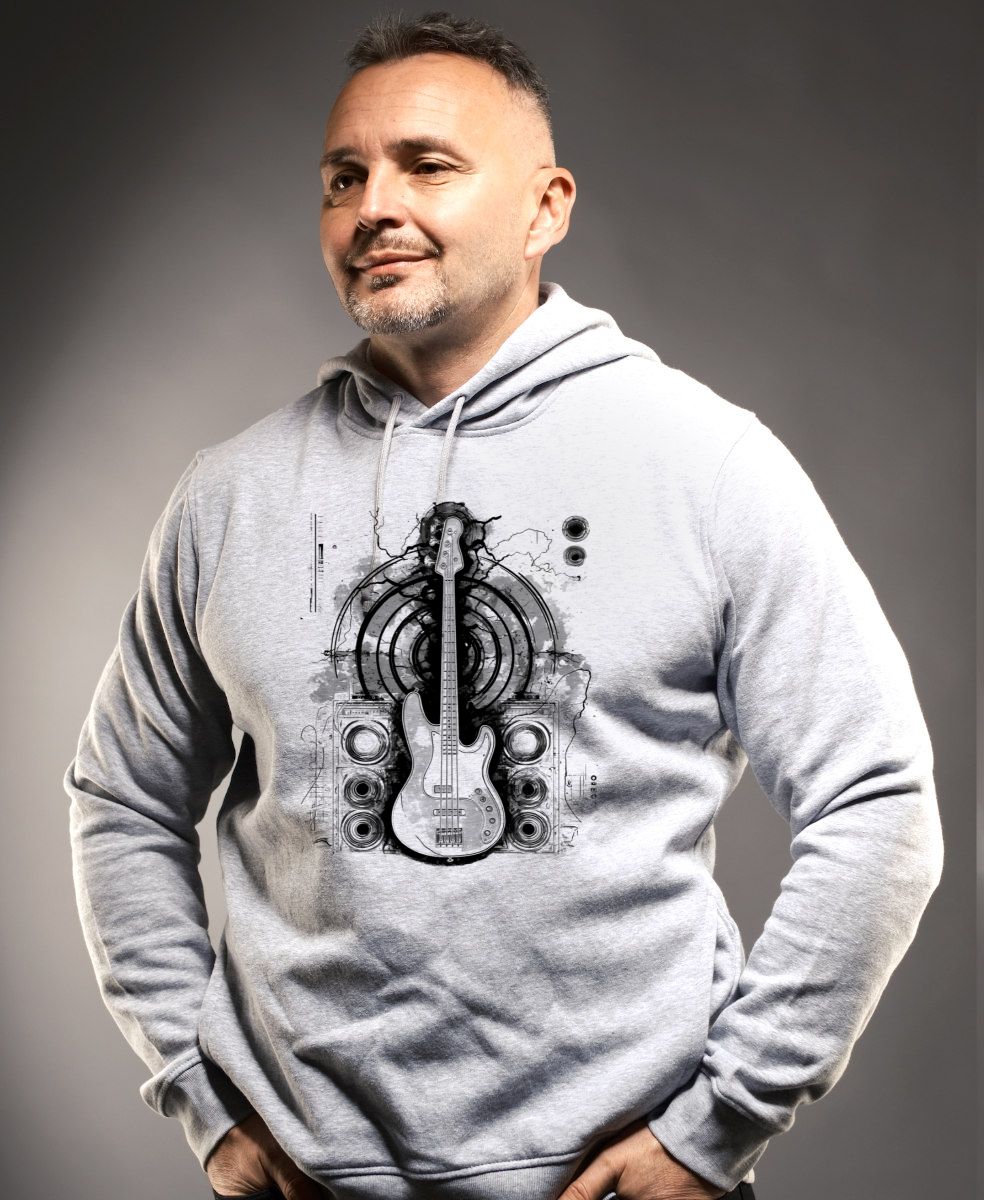 Basový král, černý tisk