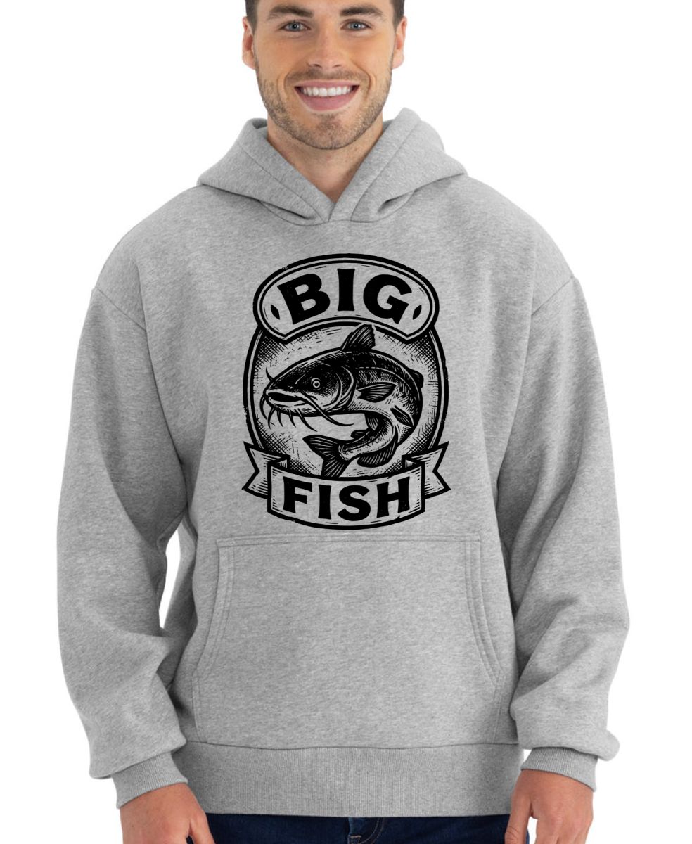 BIG FISH, černý potisk