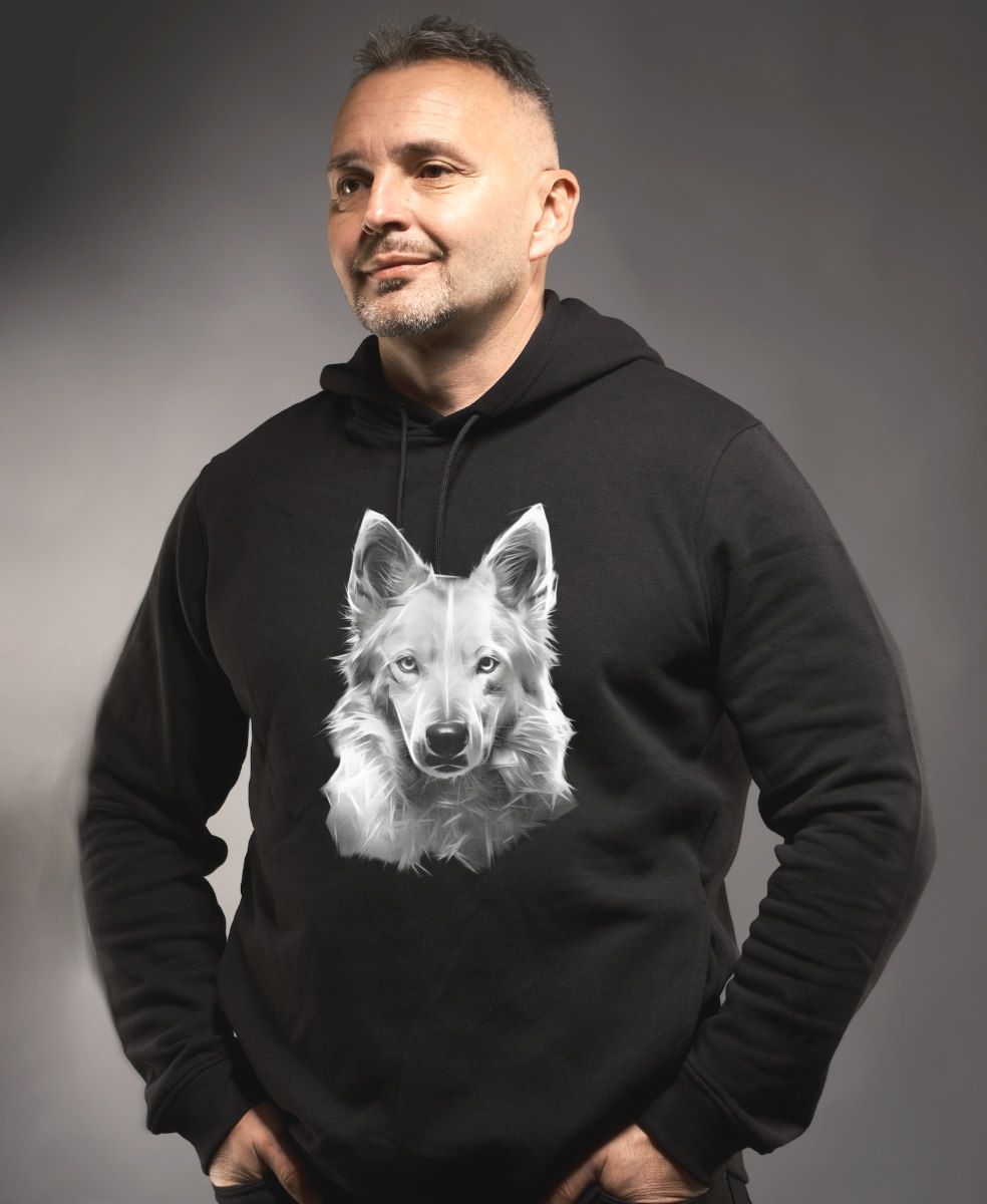 Bílý švýcarský ovčák, bílý tisk