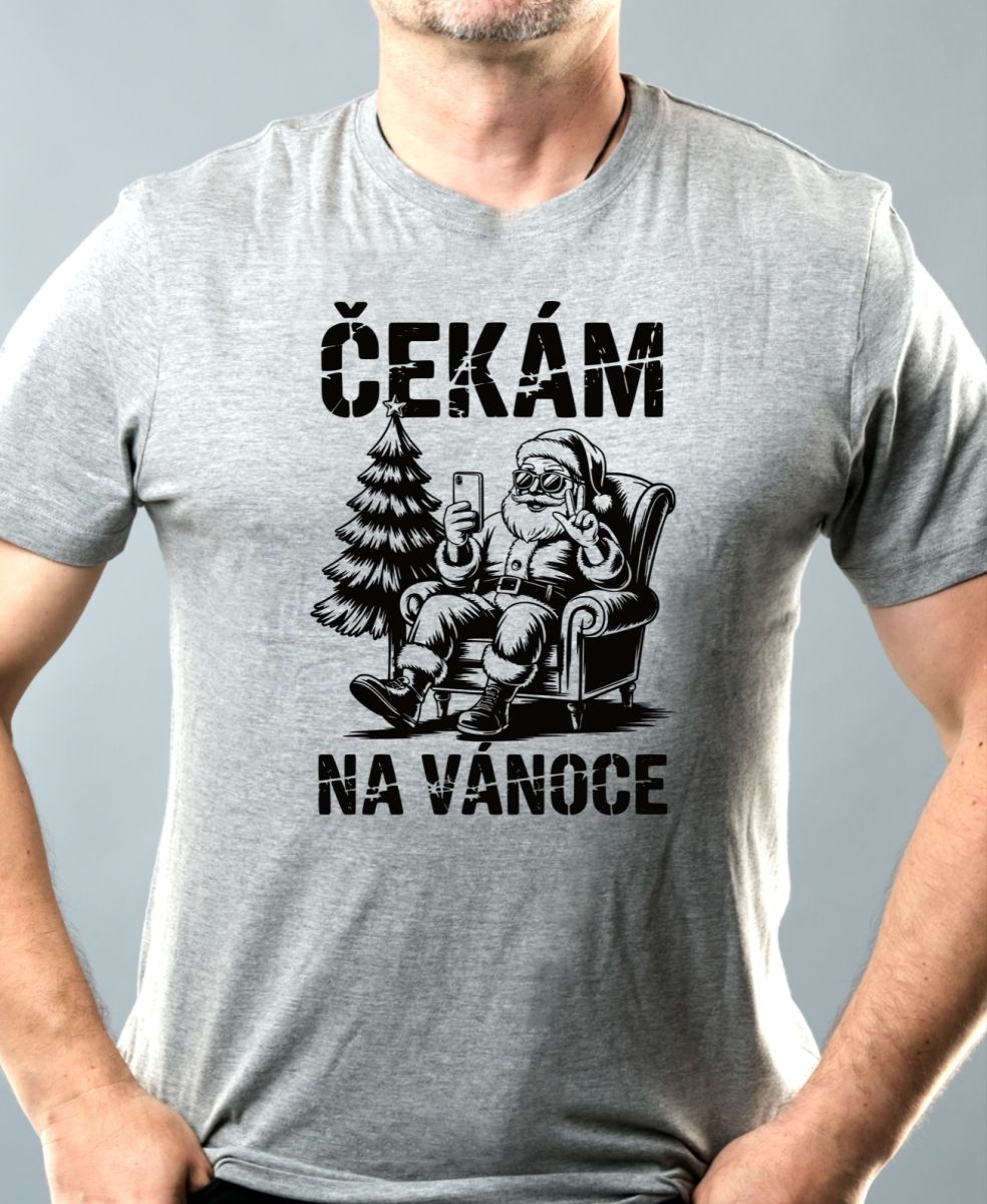 Čekám na Vánoce, černý tisk