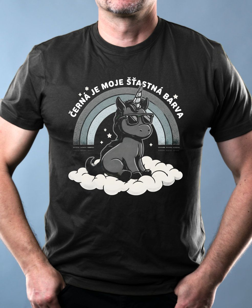 Černá je moje šťastná barva, jednorožec