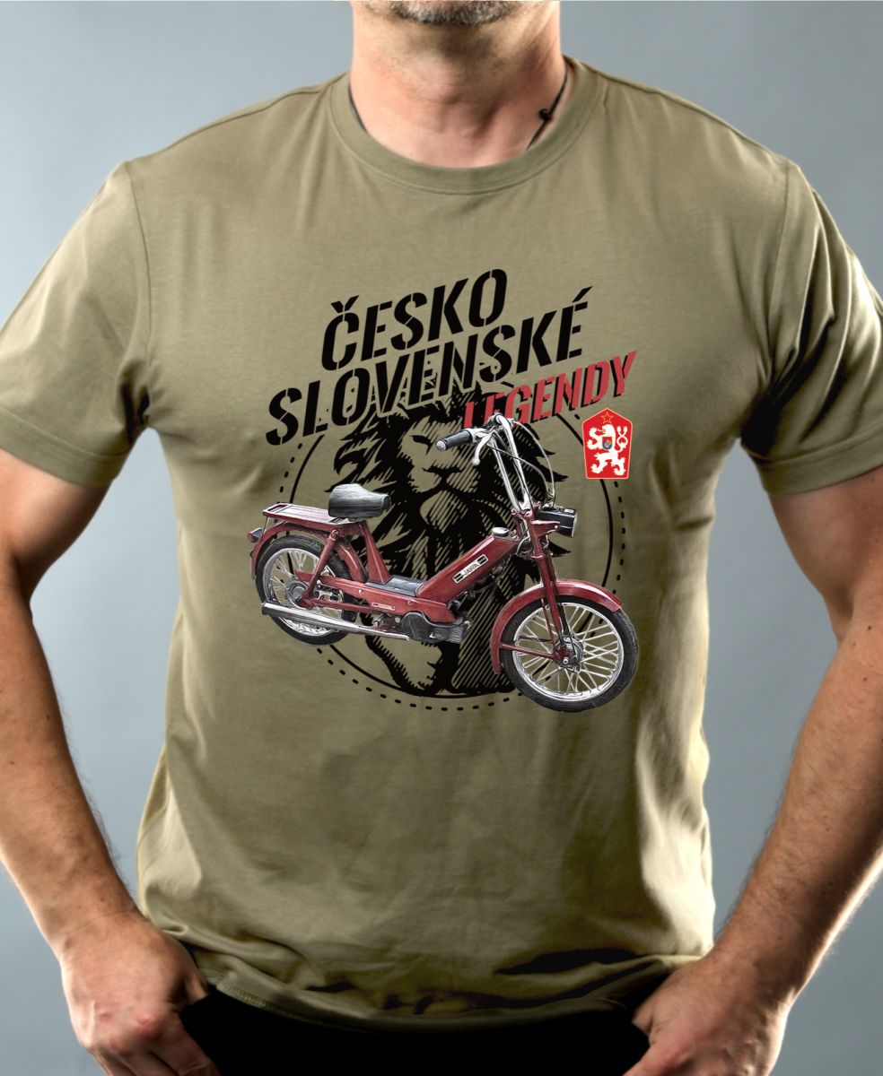 Československé legendy - Babetta 207, červená, V5