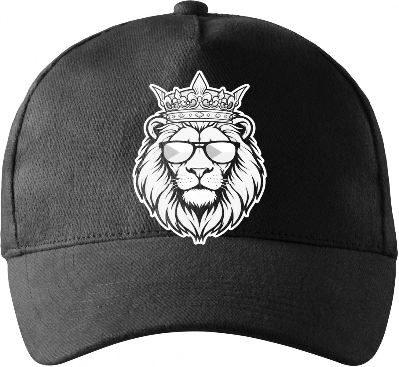 Český lev v brýlích, bílý tisk