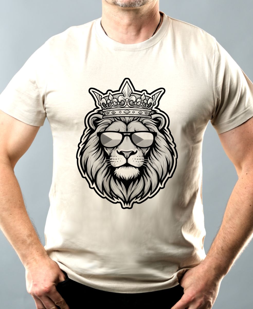 Český lev v brýlích, černý tisk