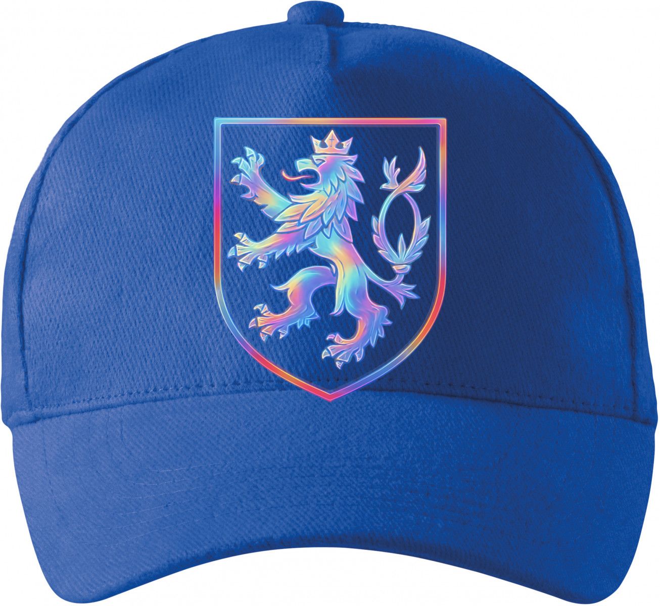 Český lev v duhových barvách