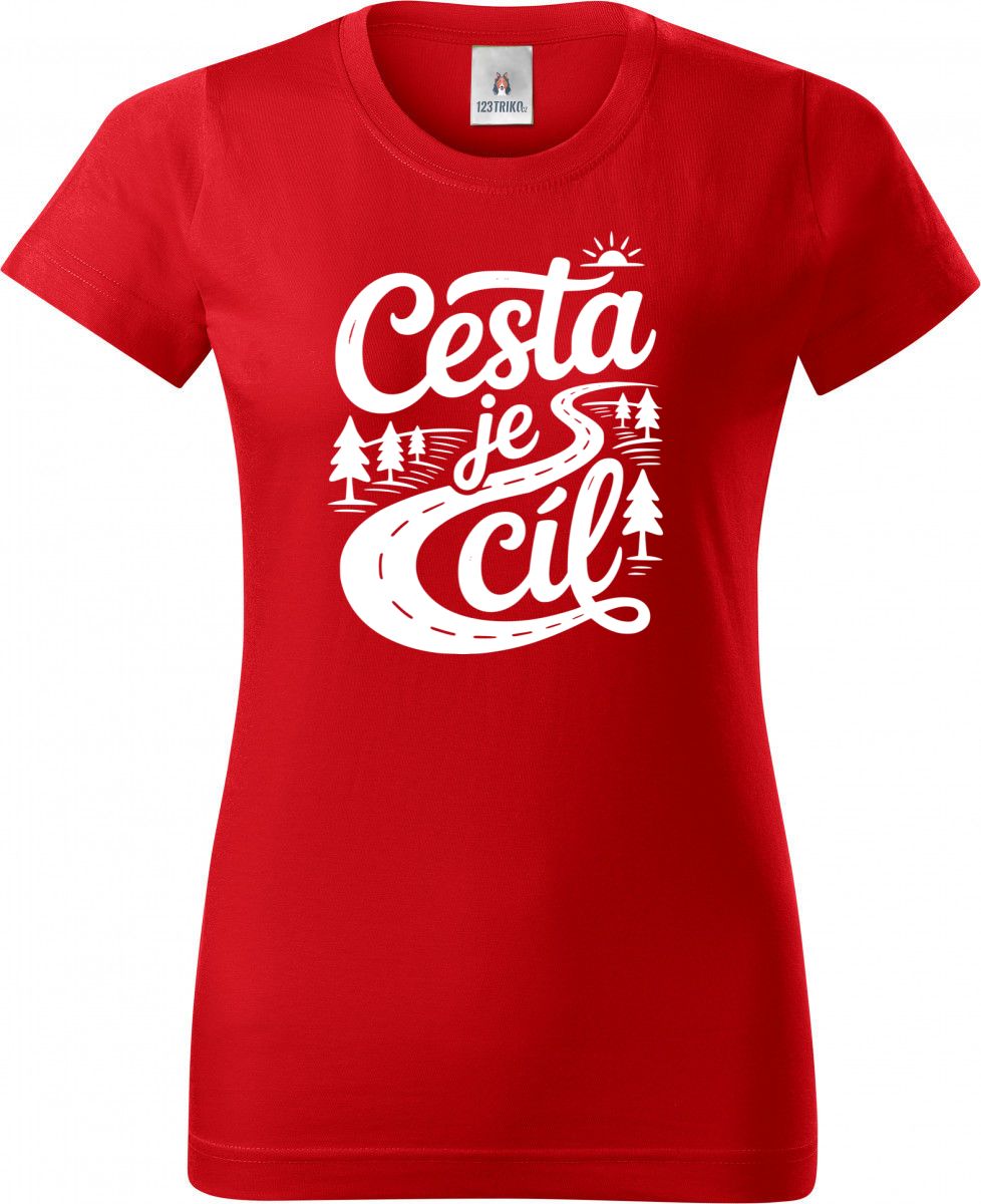 Cesta je cíl, bílý tisk