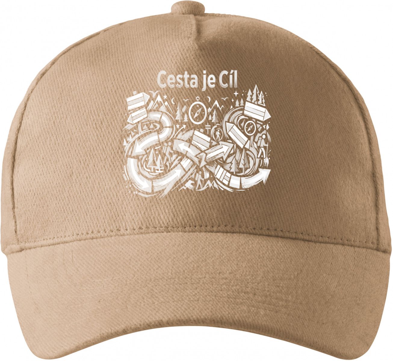 Cesta je cíl, V2, bílý tisk