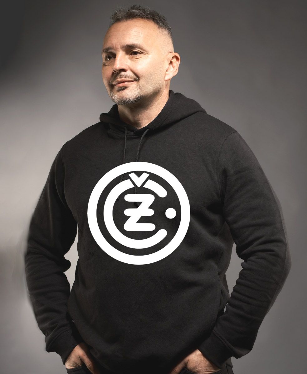 ČEZETA logo - bílé