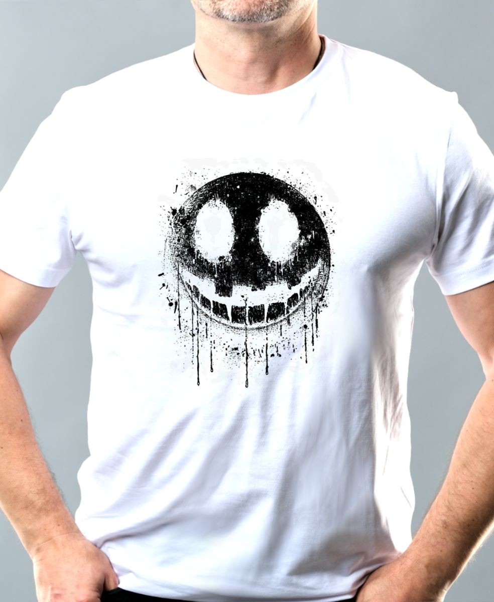 Chaos smile, černý tisk