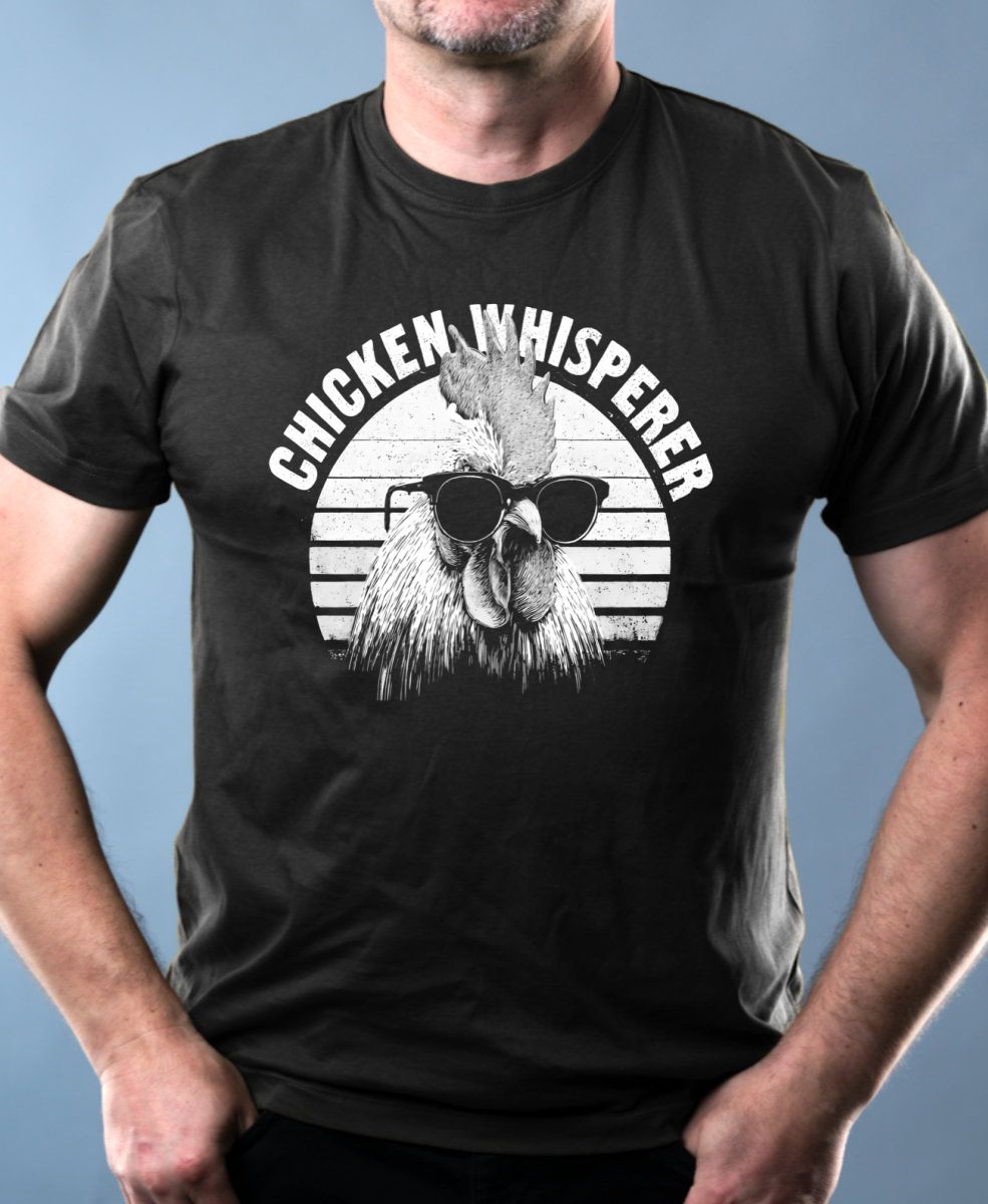 Chicken Whisperer, bílý potisk