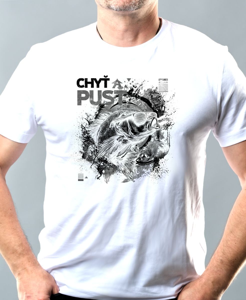 Chyť a pusť, V2, černý potisk