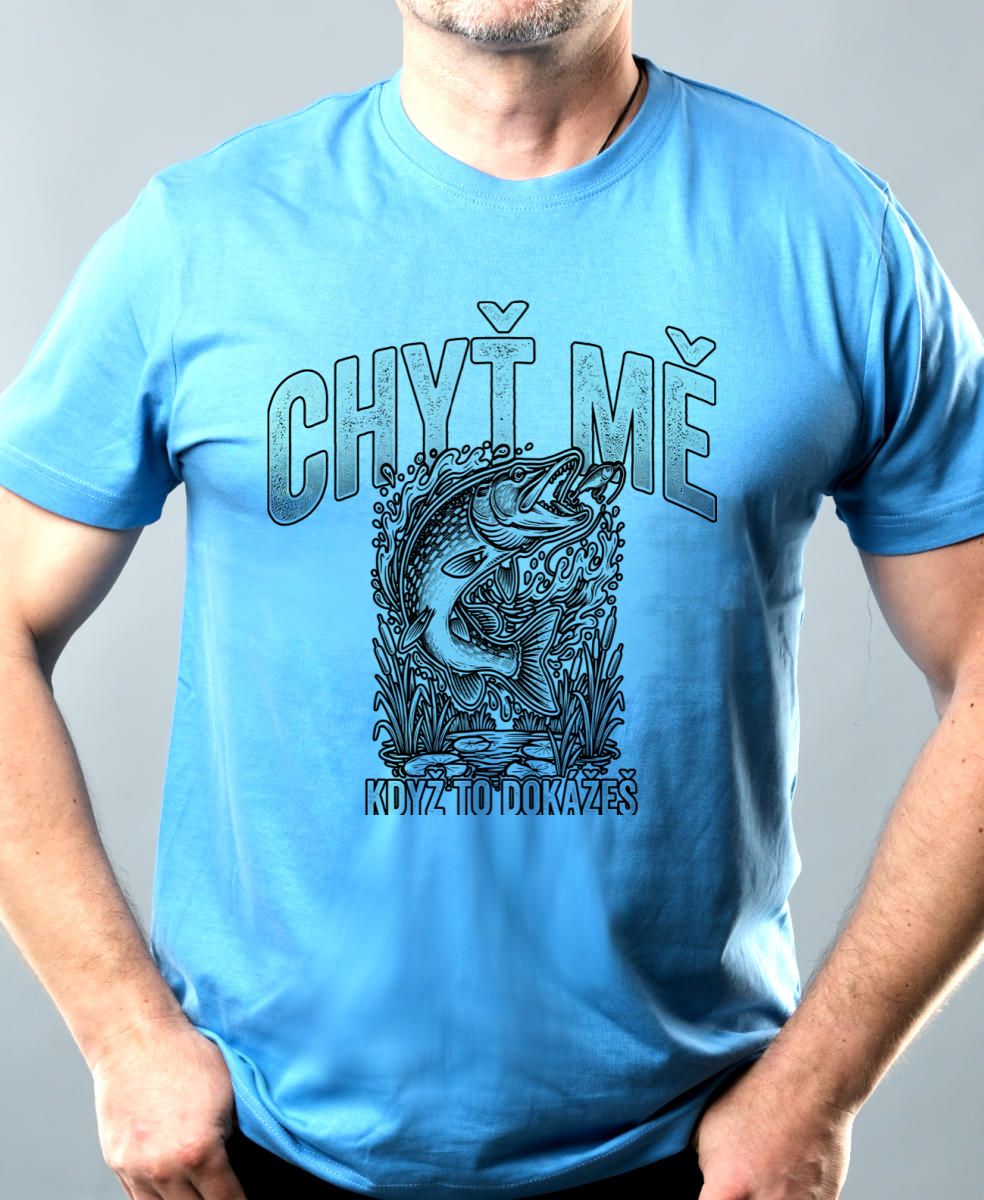 Chyť mě když to dokážeš, černý potisk