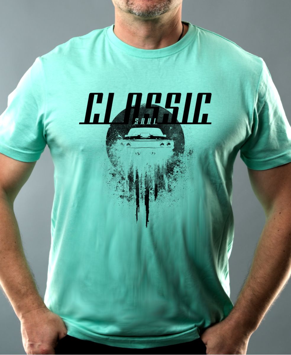 Classic Soul, pro milovníky klasických aut, černý tisk