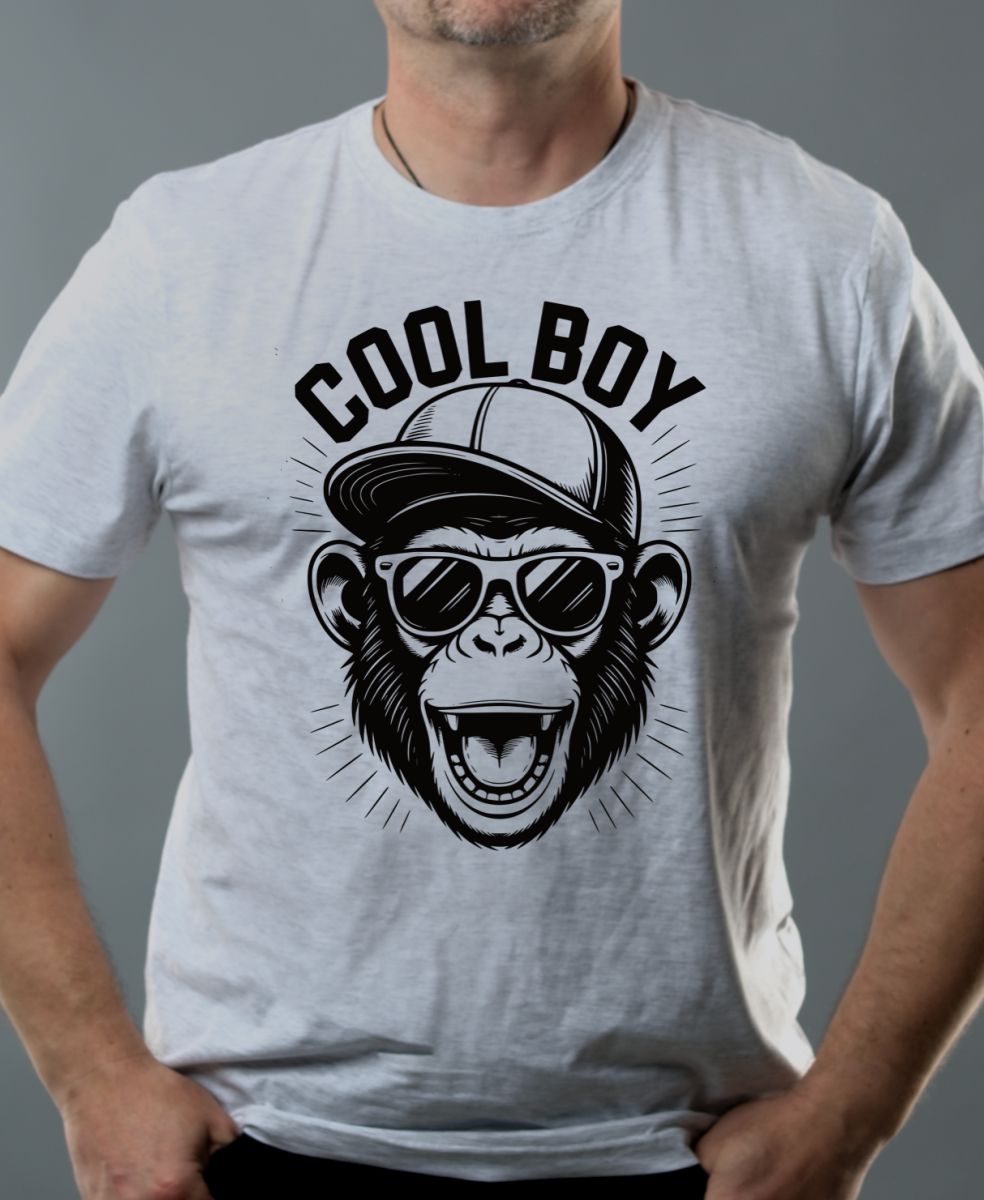 Cool boy, černý potisk