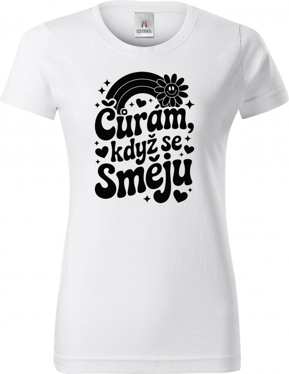 Čůrám, když se směju, černý tisk