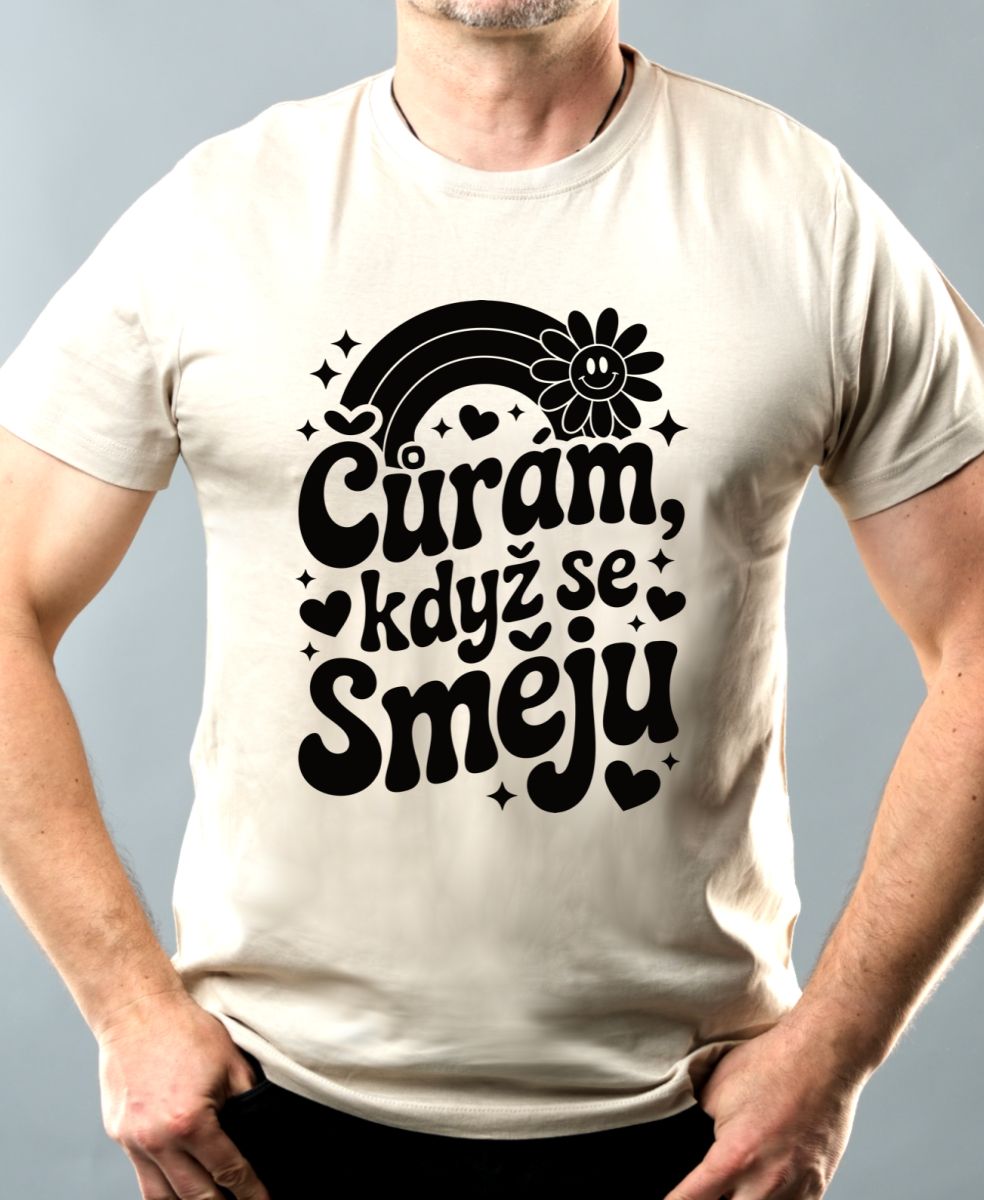 Čůrám, když se směju, černý tisk