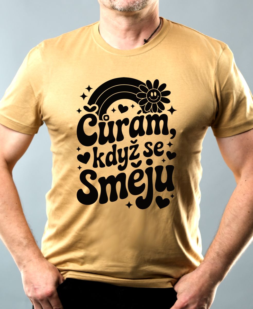 Čůrám, když se směju, černý tisk