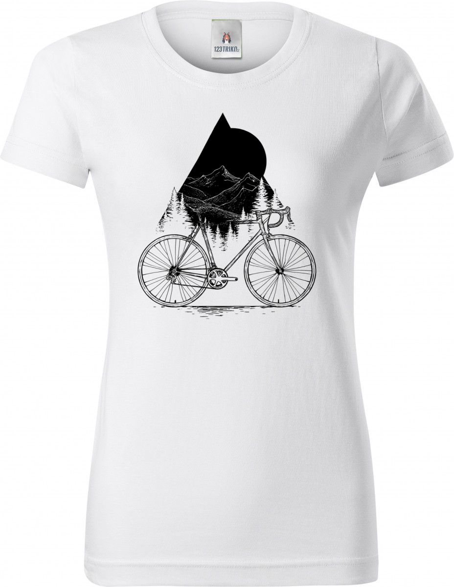 Cyklistická geometrie, V2, černý potisk