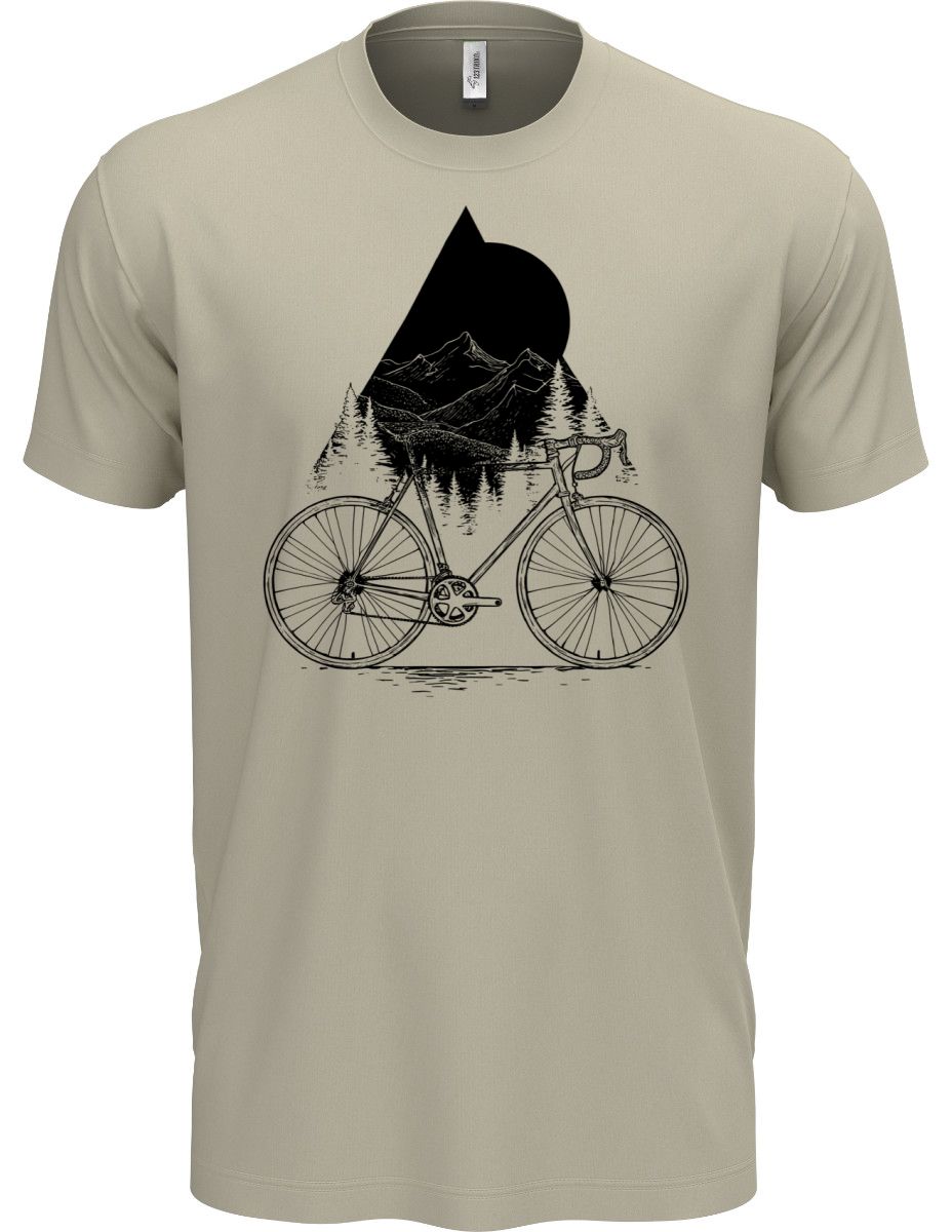 Cyklistická geometrie, V2, černý potisk