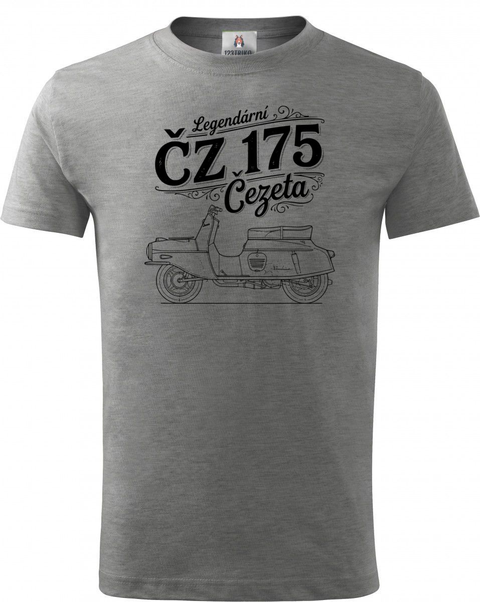 ČZ 175, 501/502 "Prase", černý tisk