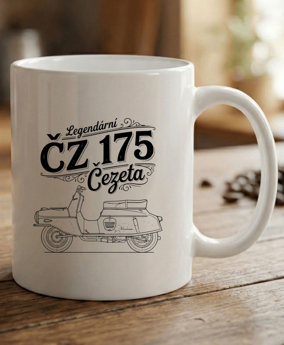 ČZ 175, 501/502 "Prase", černý tisk