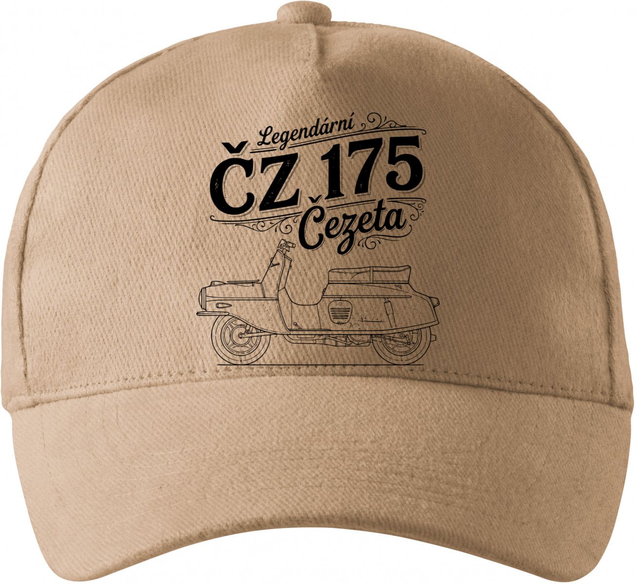 ČZ 175, 501/502 "Prase", černý tisk