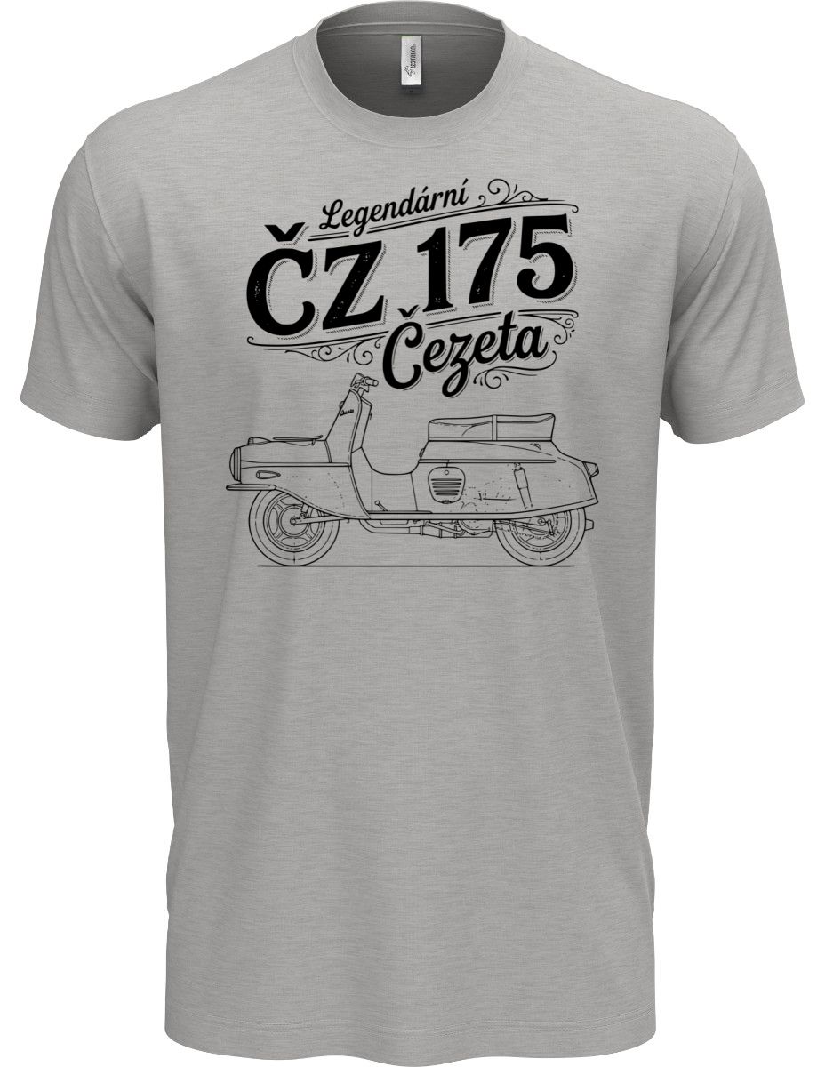 ČZ 175, 501/502 "Prase", černý tisk