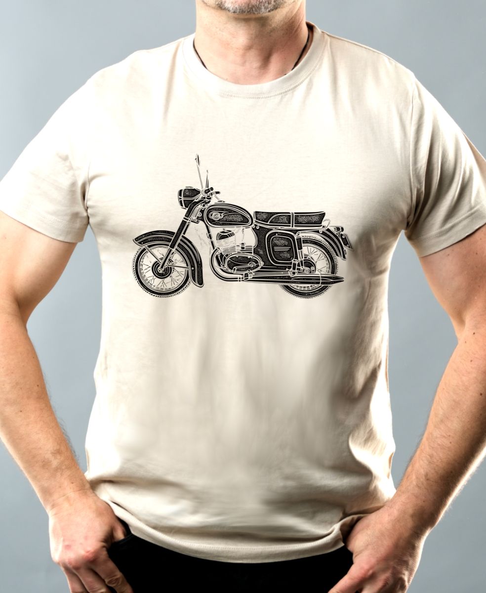 ČZ 175 Deluxe, černý tisk