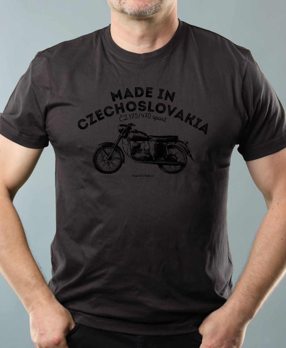 ČZ 175 Sport, V15, černý tisk