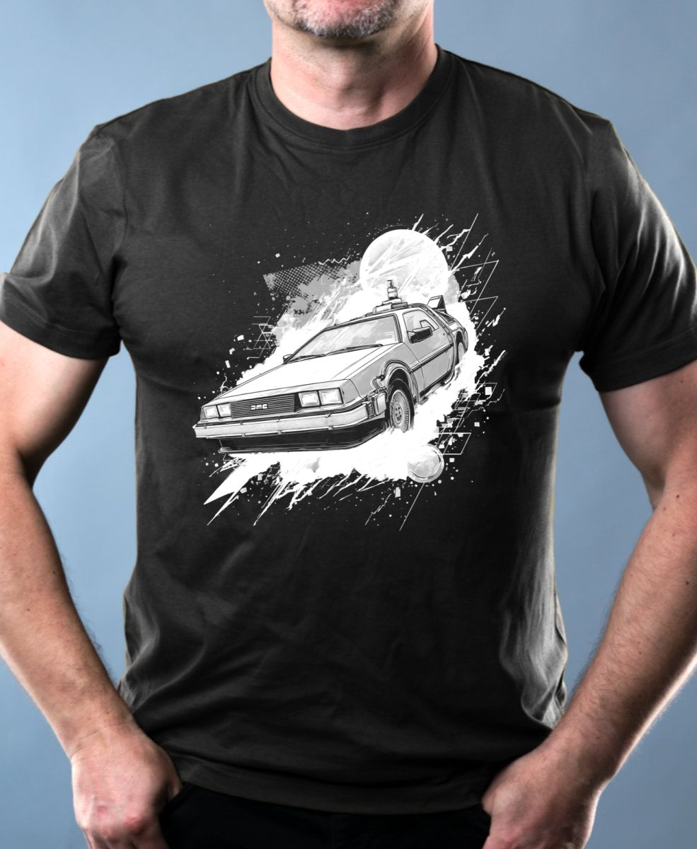 DeLorean: Návrat, bílý tisk