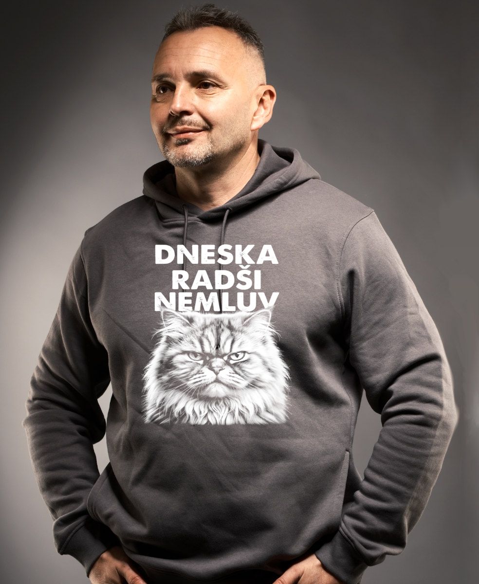 Dneska radši nemluv, bílý tisk